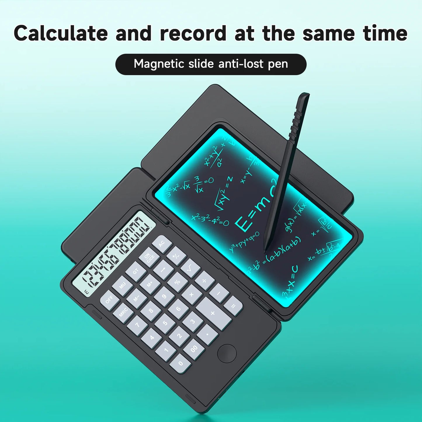 Digital Electronic Graphic Drawing Calculator 12 Bit Lcd Writing Tablet Memo Pad Type-C Board Scribbler Pad