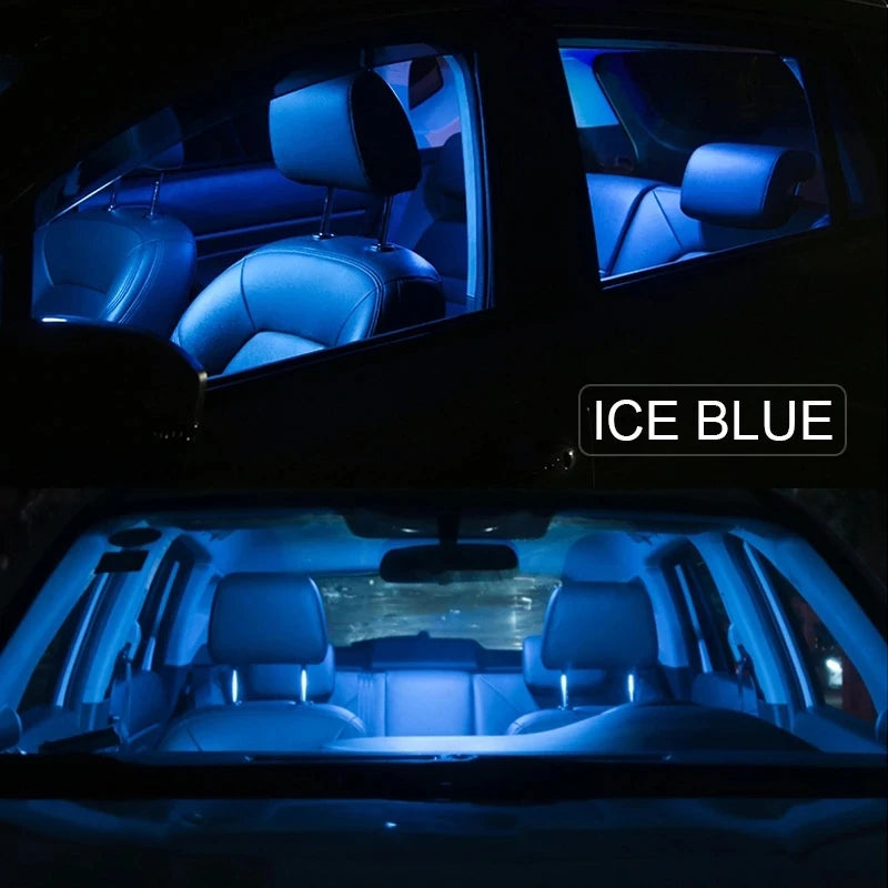 BADEYA 14Pcs Canbus LED Interior Lights Kit For VW Jetta 5 MK5 2006 2007 2008-2010 Dome Map Glove Box Trunk Vanity Mirror Lamp