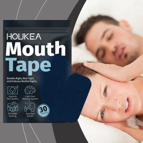 Houkea Anti-Snoring Patch Quiet And Comfortable For A Good Night's Sleep Corrective Open Mouth Breathing Stop Snoring