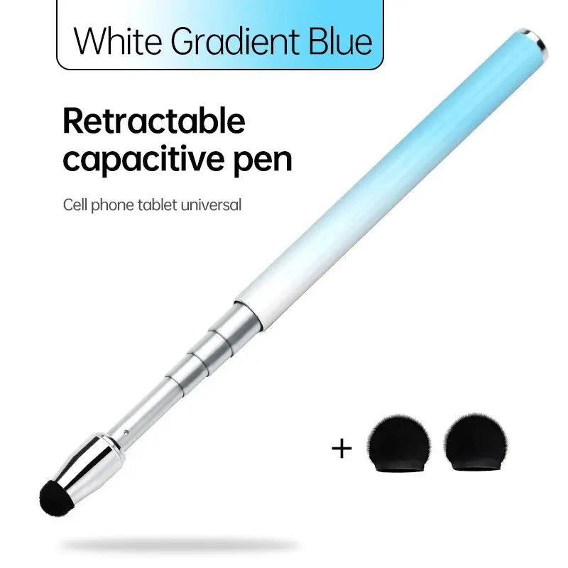 Capacitive Universal Telescopic Stick Smart Stylus Touch Pen Pencil for Touch Screen Devices iPad for Kids Or Eduction