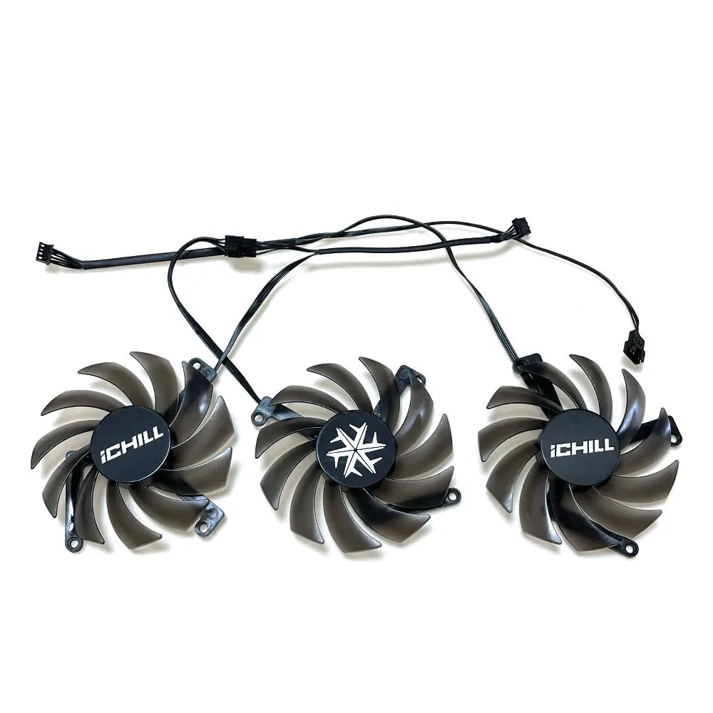 NEW CF-12915S INNO3D RTX 3070、3080 iCHILL X4 FAN,For INNO3D RTX 3070、3070TI、3080、3080TI、3090 iCHILL X4 Video card cooling fan