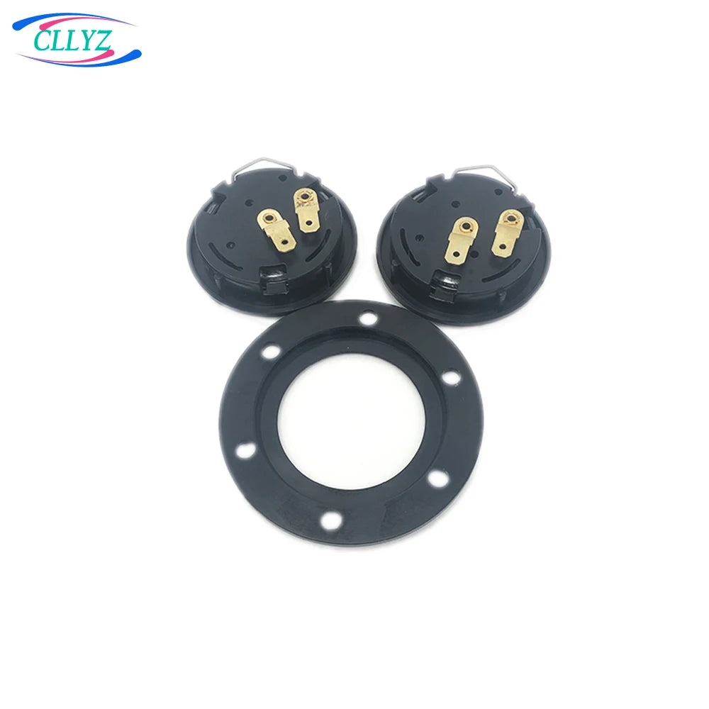 CLLYZ Sports Steering Wheel Horn Button Universal Aluminum Alloy + ABS Racing Style Hornbutton Cover Multi-Style JDW