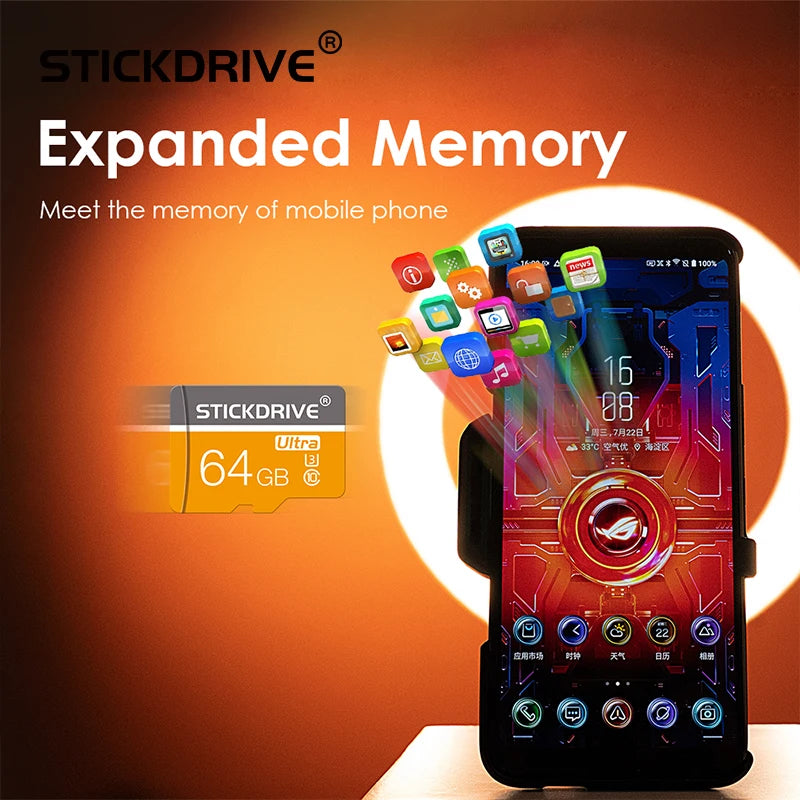 Micro Memory Card 256GB 128GB 32GB TF SD Card Class10 UHS-1 Flash Card Memory 64GB 16GB 8GB Mini SD Card For Phone
