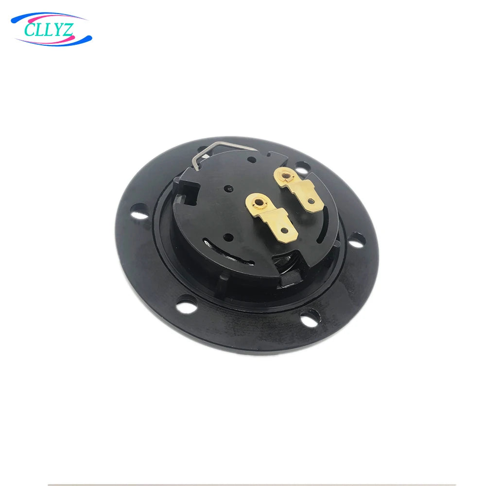 CLLYZ Sports Steering Wheel Horn Button Universal Aluminum Alloy + ABS Racing Style Hornbutton Cover Multi-Style JDW