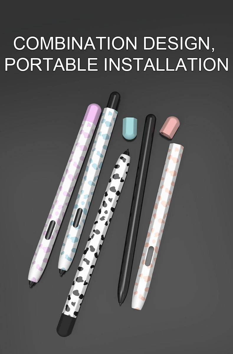 Pencil Case Silicone Tablet Stylus Protective Cover Shockproof for Samsung Galaxy Tab S6 Lite S7FE S8 Ultra S9 Plus S10 Ultra