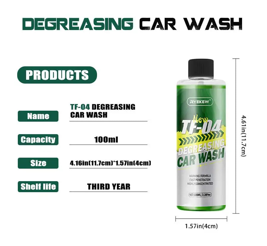 Foaming Car Wash Soap (Works with Foam Cannons and Guns or Bucket Washes) Safe for Cars, Trucks, Motorcycles, RVs & More.