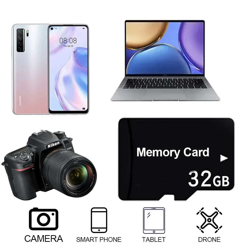10 pcs/lot Mini SD Card 4GB 8GB 16GB 32GB 64GB 128GB Memory Card C10 TF Card Mini TF Card minisd flash card free logo for gifts