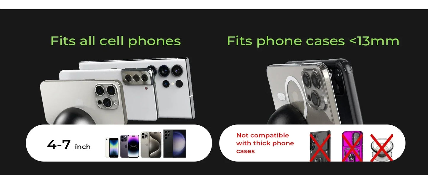 LISEN New Design 2024 360 Rotation Air Vent Phone Stand Folding Dashboard Mobile Phone Holder for Car