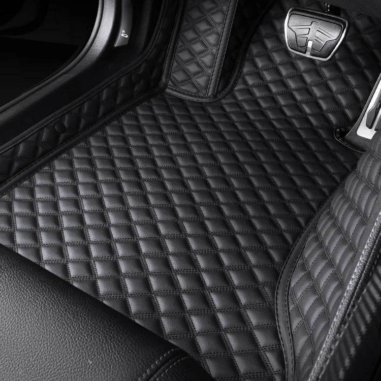 2025 NEW PU Leather Custom Car Floor Mats For Seat Leon 2006~2012 Waterproof Carpets Interior Accessories
