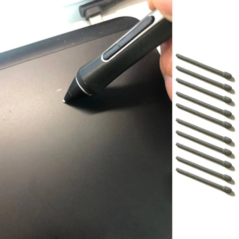 2nd Generation Durable Titanium Alloy Pen Refills Drawing Graphic Tablet Standard Pen Nibs Stylus for Wacom BAMBOO Intuos Cintiq