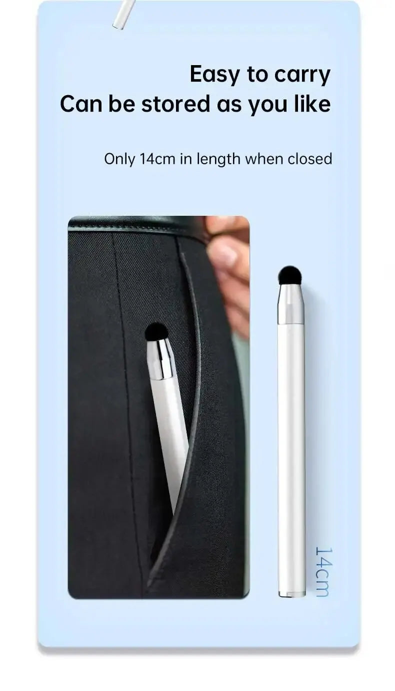 Capacitive Universal Telescopic Stick Smart Stylus Touch Pen Pencil for Touch Screen Devices iPad for Kids Or Eduction
