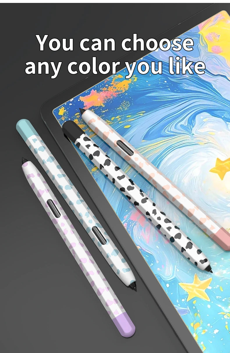 Pencil Case Silicone Tablet Stylus Protective Cover Shockproof for Samsung Galaxy Tab S6 Lite S7FE S8 Ultra S9 Plus S10 Ultra