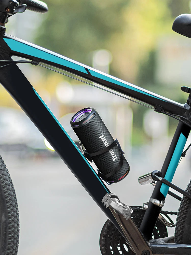 Tronsmart T7 Lite Bluetooth Speaker Enhanced Bass Portable Speaker with 24H Playtime, APP Control, IPX7 Waterproof for Camping