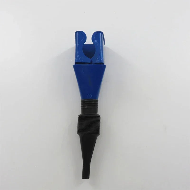 1pc.Foldable Car Motorcycle Refueling Gasoline Engine Oil Funnel Filter Transfer Tool Plastic Snap Spill-Free