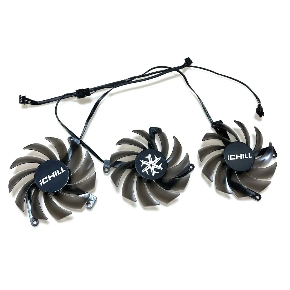 NEW CF-12915S INNO3D RTX 3070、3080 iCHILL X4 FAN,For INNO3D RTX 3070、3070TI、3080、3080TI、3090 iCHILL X4 Video card cooling fan