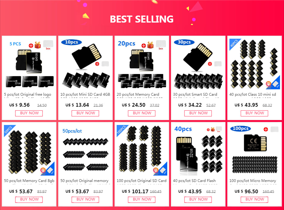 10 pcs/lot Mini SD Card 4GB 8GB 16GB 32GB 64GB 128GB Memory Card C10 TF Card Mini TF Card minisd flash card free logo for gifts