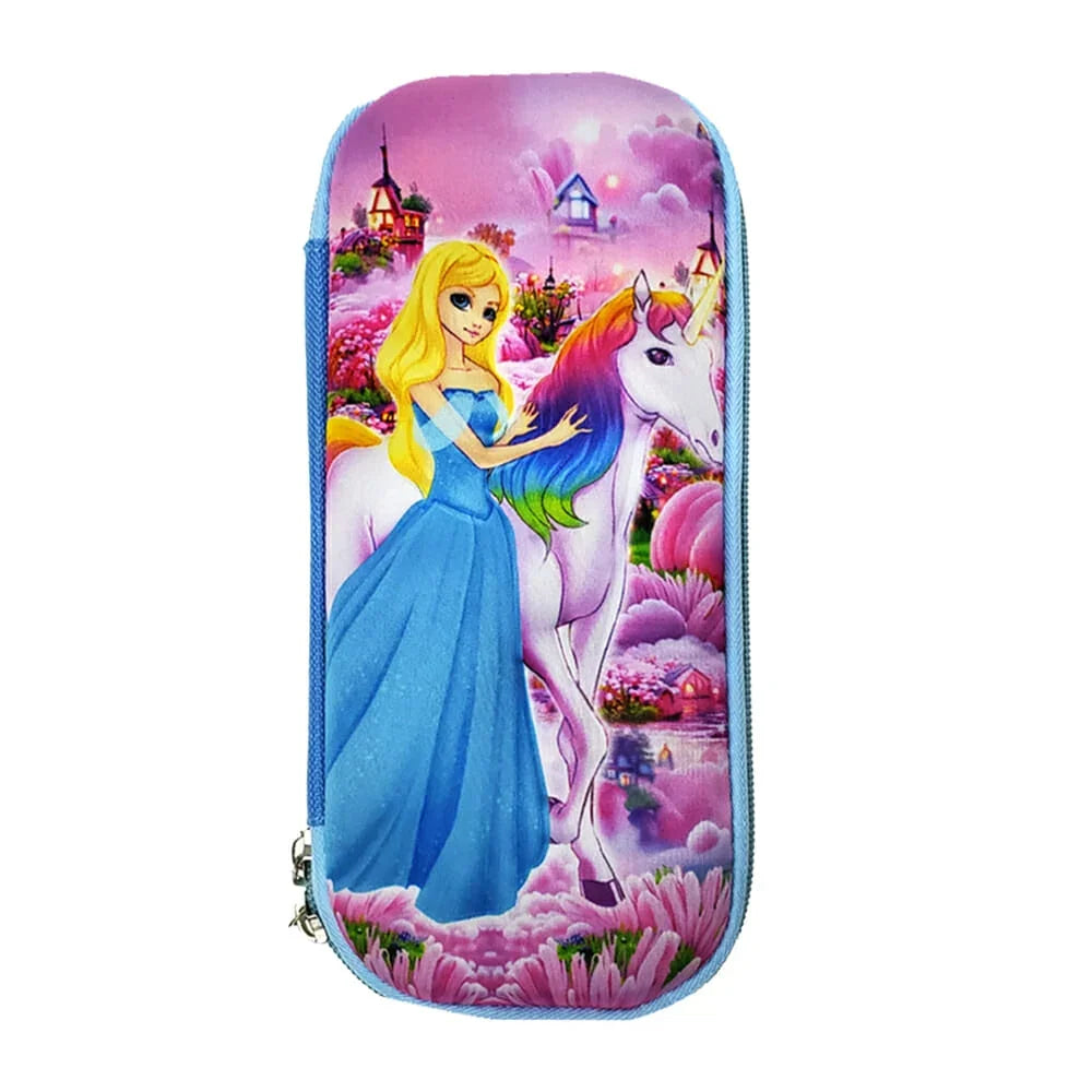[GD] Oval pencil case with 3D character design, variety of designs / pencil box / bd-70 / 088-6 / sh88 / sh66 /