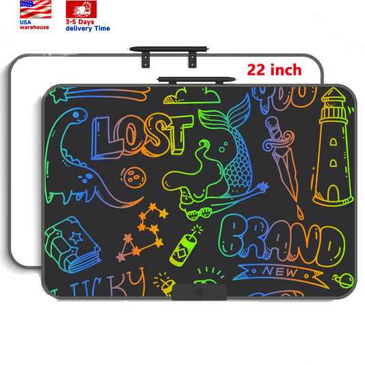 22 Inch Digital Type C Charging LCD Writing Tablet with Erasable Function Drawing Board Graphics Writing Pad for Kids or Adults