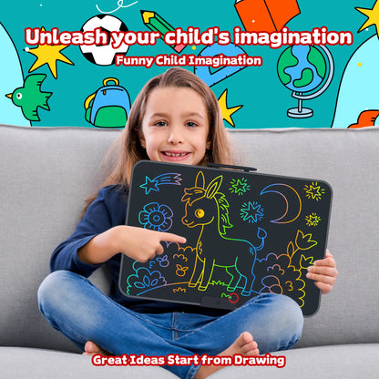 22 Inch Digital Type C Charging LCD Writing Tablet with Erasable Function Drawing Board Graphics Writing Pad for Kids or Adults