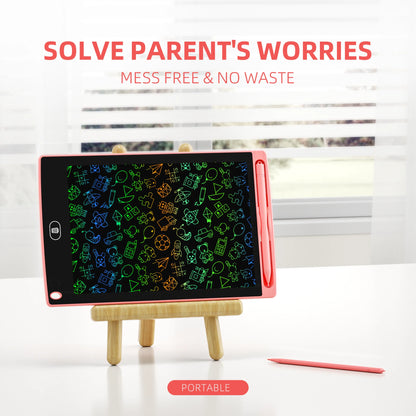 Low-price 8.5 Inch LCD Writing Board Erasable, Reusable and Portable Drawing Tablet with Color Screen Digital Memo Pads