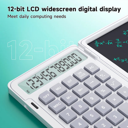 Digital Electronic Graphic Drawing Calculator 12 Bit Lcd Writing Tablet Memo Pad Type-C  Board Scribbler Pad