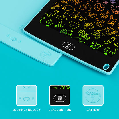 Low-price 8.5 Inch LCD Writing Board Erasable, Reusable and Portable Drawing Tablet with Color Screen Digital Memo Pads