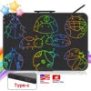22 Inch Digital Type C Charging LCD Writing Tablet with Erasable Function Drawing Board Graphics Writing Pad for Kids or Adults