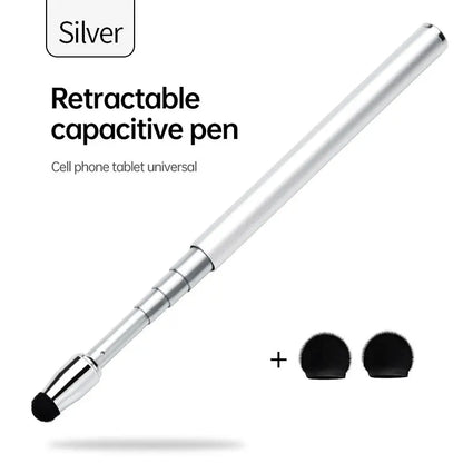 Capacitive Universal Telescopic Stick Smart Stylus Touch Pen Pencil for Touch Screen Devices iPad for Kids Or Eduction