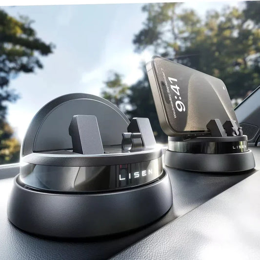 LISEN New Design 2024 360 Rotation Air Vent Phone Stand Folding Dashboard Mobile Phone Holder for Car