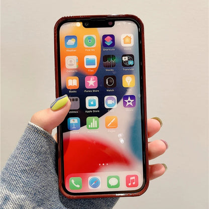 Stylish Wavy Silk Pattern Phone Case For iPhone 16 15 13 14 12 11 Pro Max 17 Air Soft Silicone Shockproof Protective Back Cover