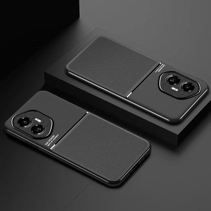 Car Magnetic Texture Phone Case For Honor 400 Pro Soft Silicone Shockproof Protective Back Cover For Huawei Honor 400 Lite