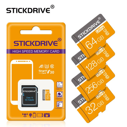 Micro Memory Card 256GB 128GB 32GB TF SD Card Class10 UHS-1 Flash Card Memory 64GB 16GB 8GB Mini SD Card For Phone
