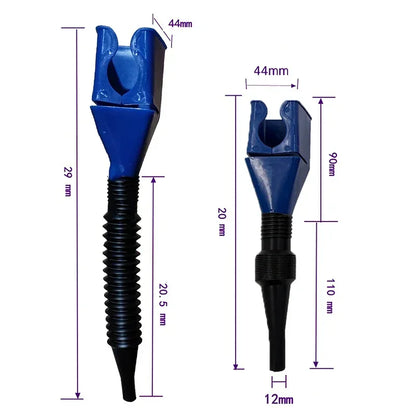 1pc.Foldable Car Motorcycle Refueling Gasoline Engine Oil Funnel Filter Transfer Tool Plastic Snap Spill-Free