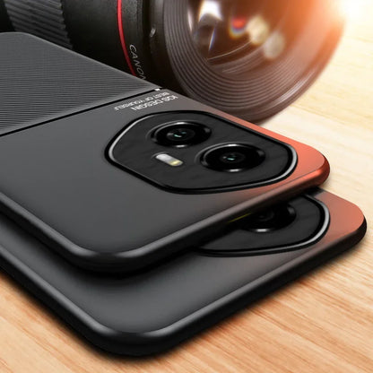 Car Magnetic Texture Phone Case For Honor 400 Pro Soft Silicone Shockproof Protective Back Cover For Huawei Honor 400 Lite