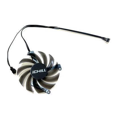 NEW CF-12915S INNO3D RTX 3070、3080 iCHILL X4 FAN，For INNO3D RTX 3070、3070TI、3080、3080TI、3090 iCHILL X4 Video card cooling fan