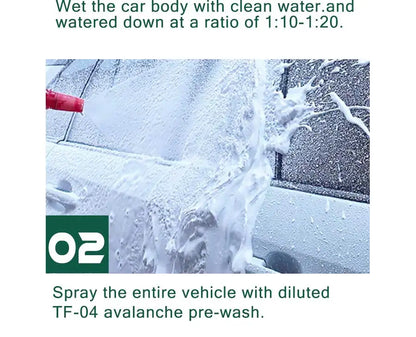 Foaming Car Wash Soap (Works with Foam Cannons and Guns or Bucket Washes) Safe for Cars, Trucks, Motorcycles, RVs & More.