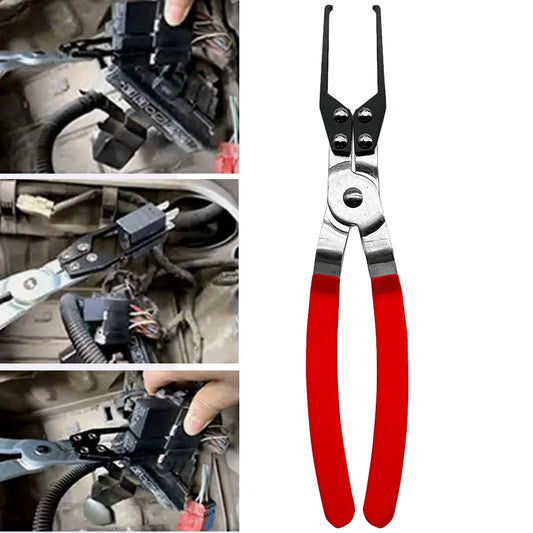 Universal Automotive Relay Disassembly Clamp Fuse Puller Car Remover Pliers Clip Hand Tool